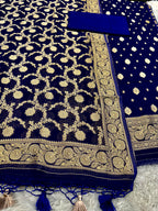 ✨ Banarasi Viscose Georgette Suit Set ✨VSS11