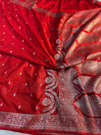 Mashru Kataan Saree with Buti Design Ms15