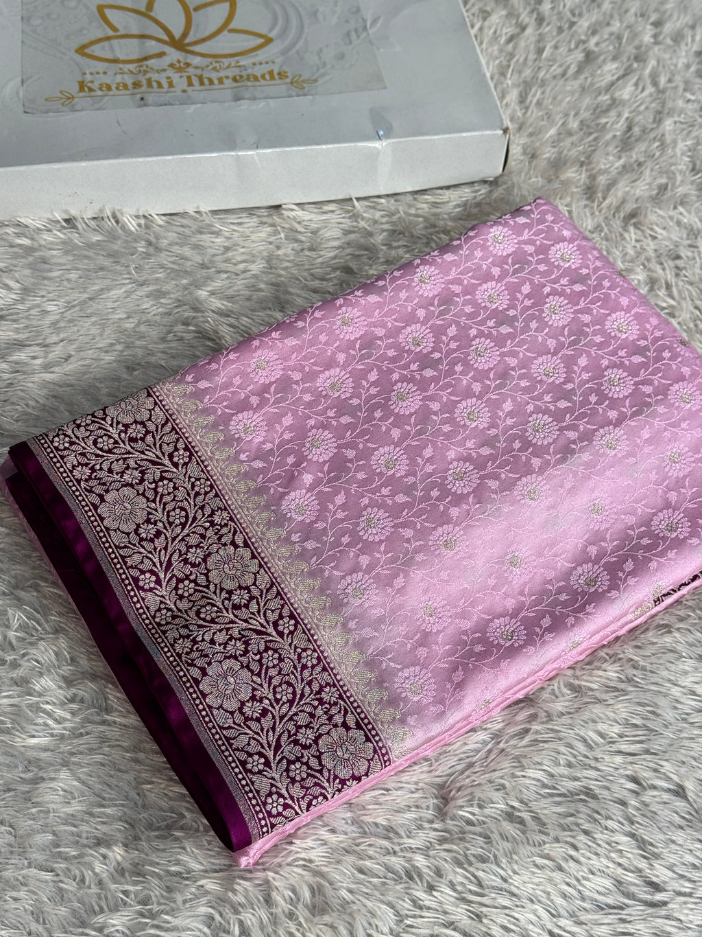 MKS801 — Mashru Kataan Silk Tanchoi Meenakari Saree