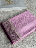 MKS801 — Mashru Kataan Silk Tanchoi Meenakari Saree