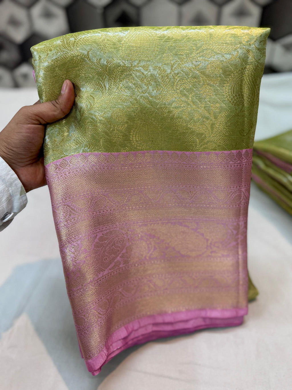 Kanchi Tissue Silk Saree TS106