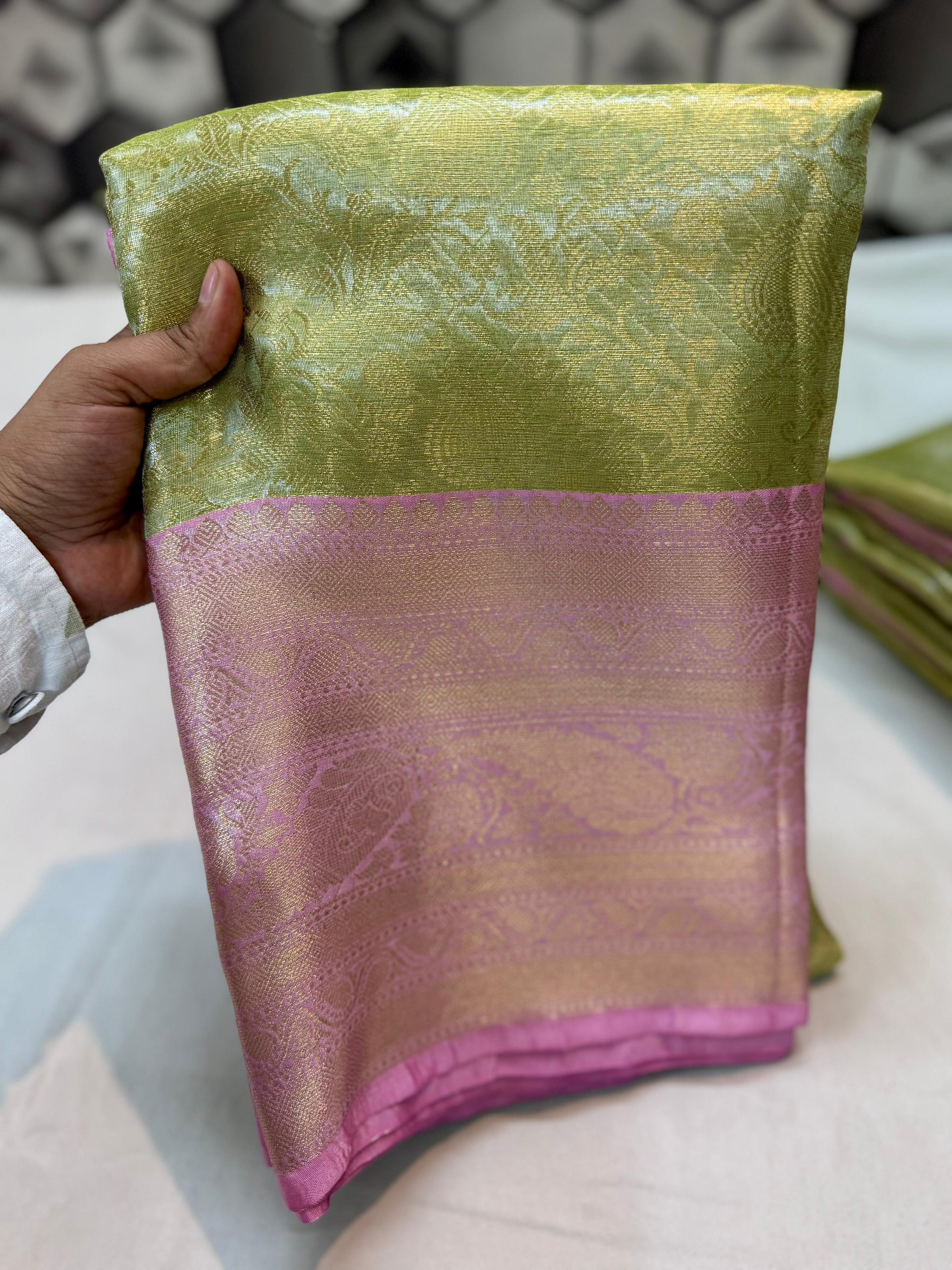 Kanchi Tissue Silk Saree TS106