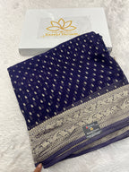 Banarsi Pure Natural Georgette Traditional chunni Design VSG03