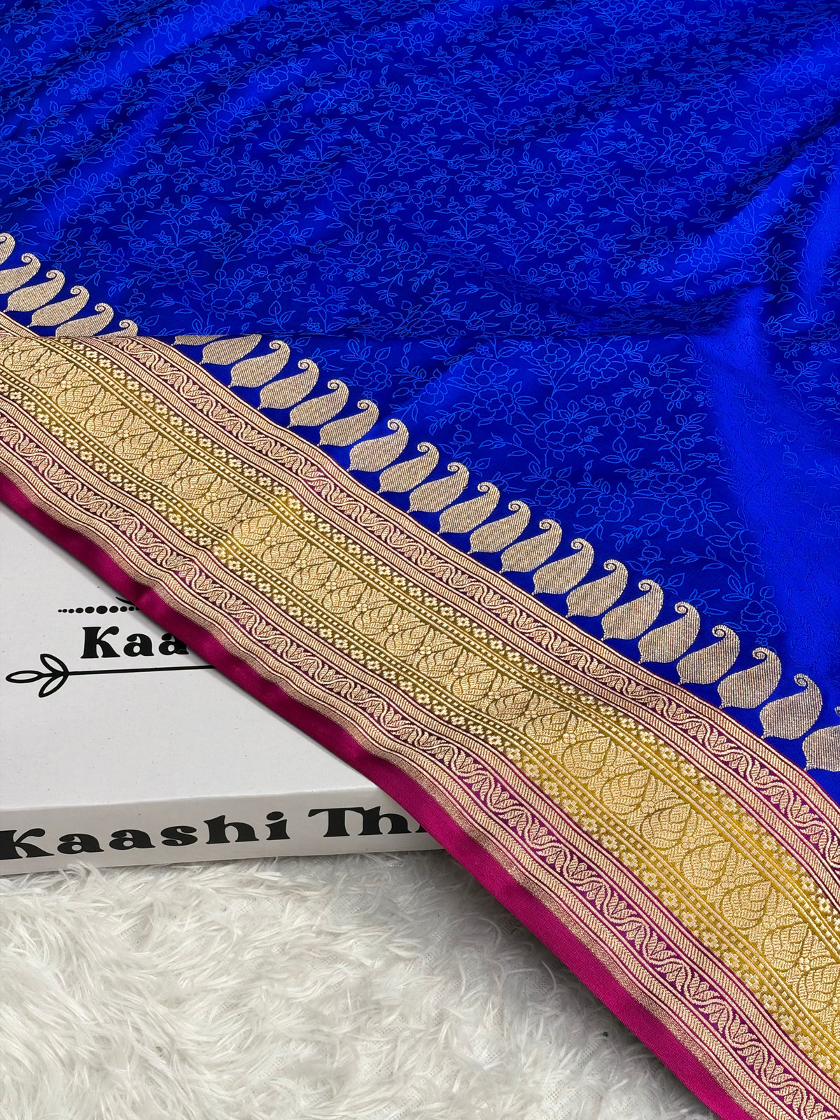 Mashru Kataan Silk Saree with Multicolour Tanchoi Weaving & Rich Zari Pallu | MKS869