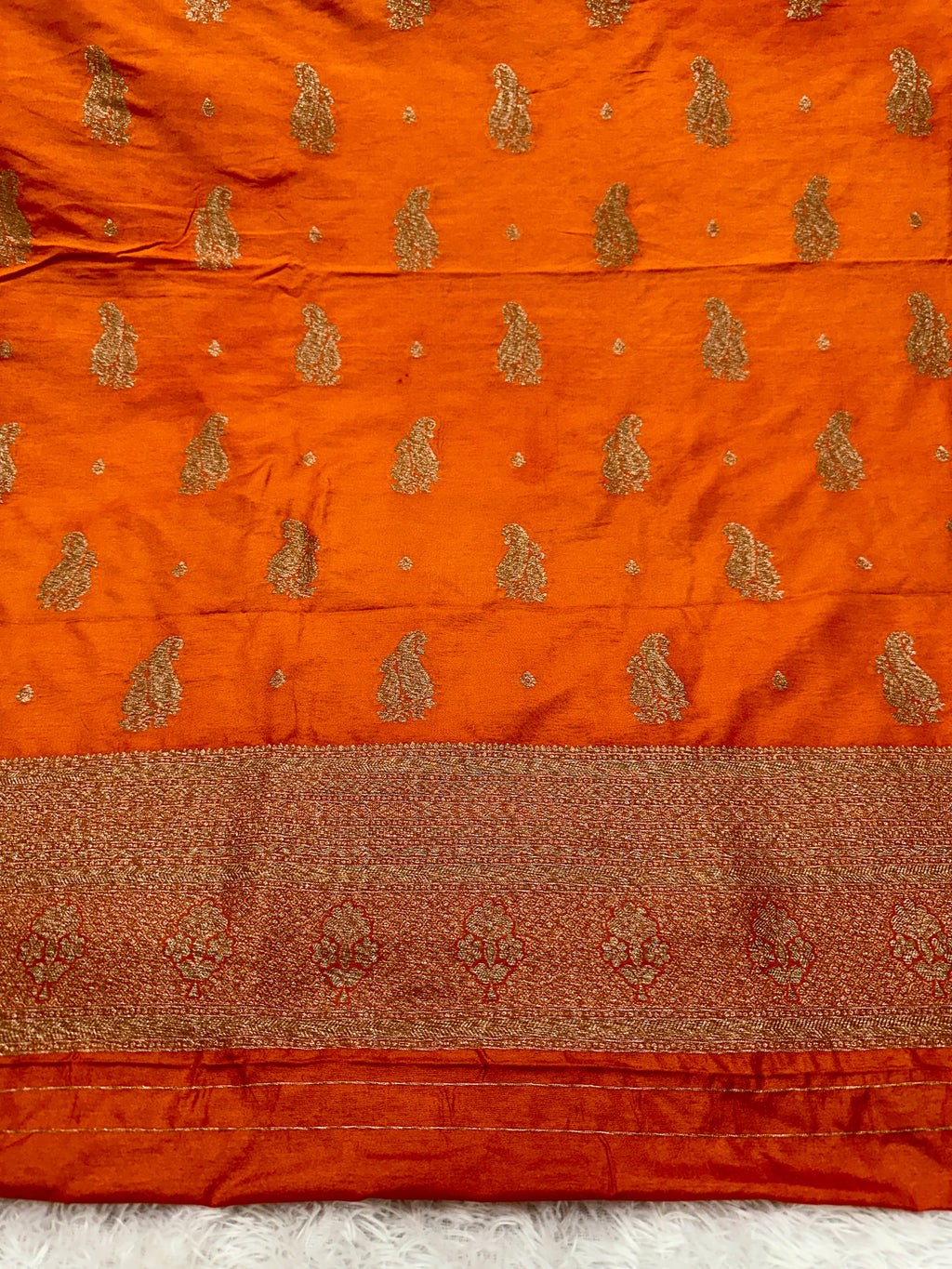 Banarasi Soft Silk 3 Piece Ladies Suit with Antique Zari Woven Work – MSS27