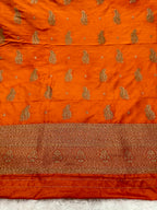 Banarasi Soft Silk 3 Piece Ladies Suit with Antique Zari Woven Work – MSS27