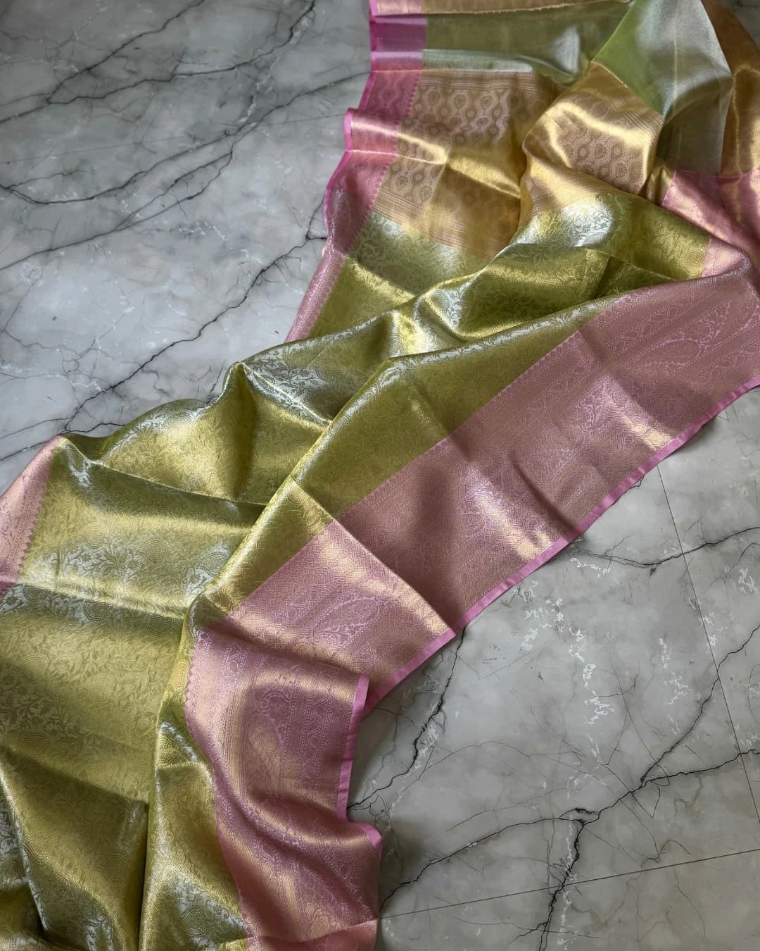 Kanchi Tissue Silk Saree TS106