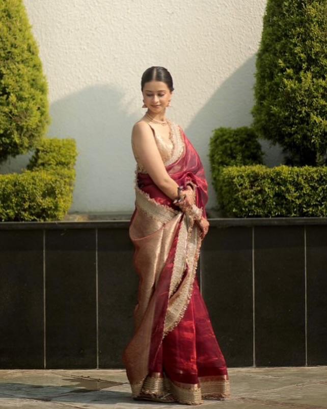 Patch Work Tissue Saree TS115