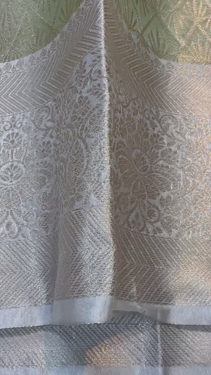 Light Colours tissue Silk Saree Ts121