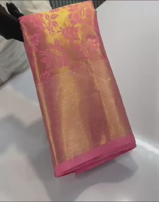 Sai Pallavi Mam Inspired Tissue Silk Saree TS105